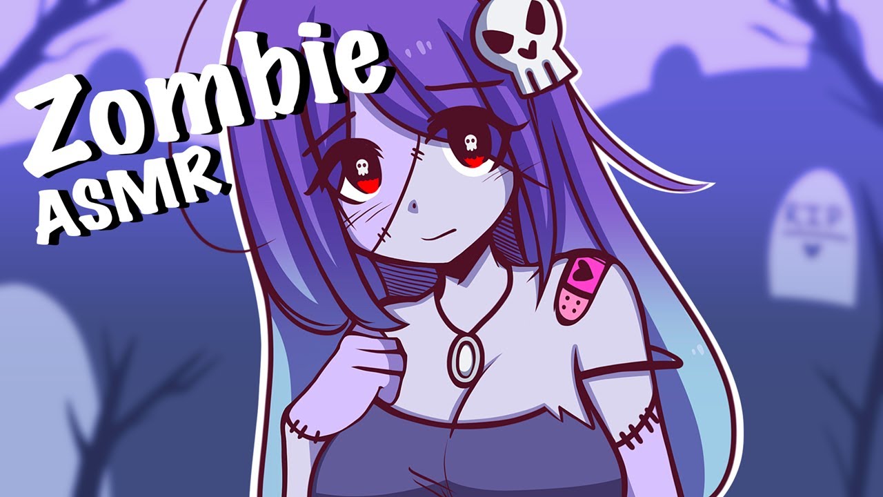 Sweet Zombie Girl Pampers You! ♥ Monster Girl ASMR Roleplay F4A (haircut, onomatopoeia & tingles!)