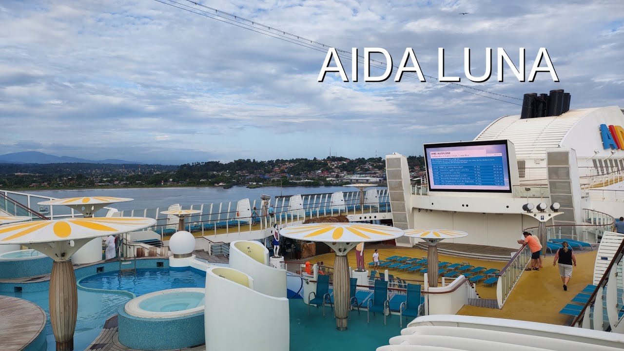 AIDA Luna Karibikkreuzfahrt - Costa Rica / Puerto Limon