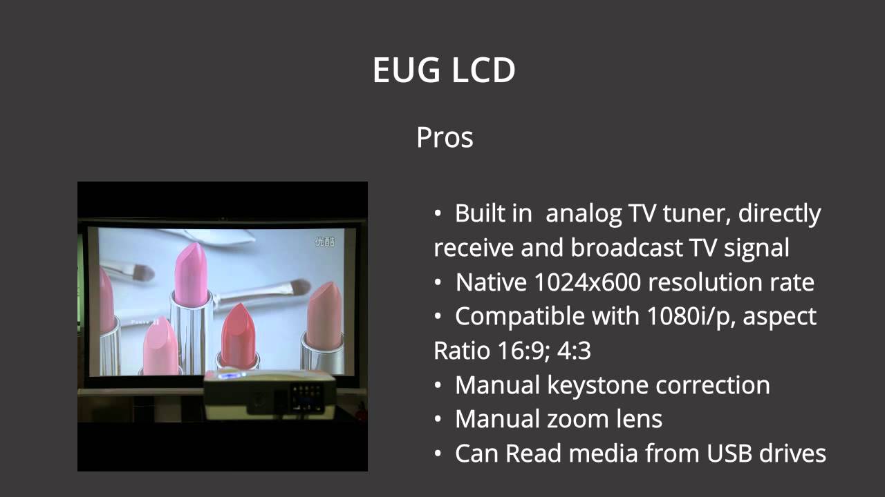 EUG LCD Projector Review