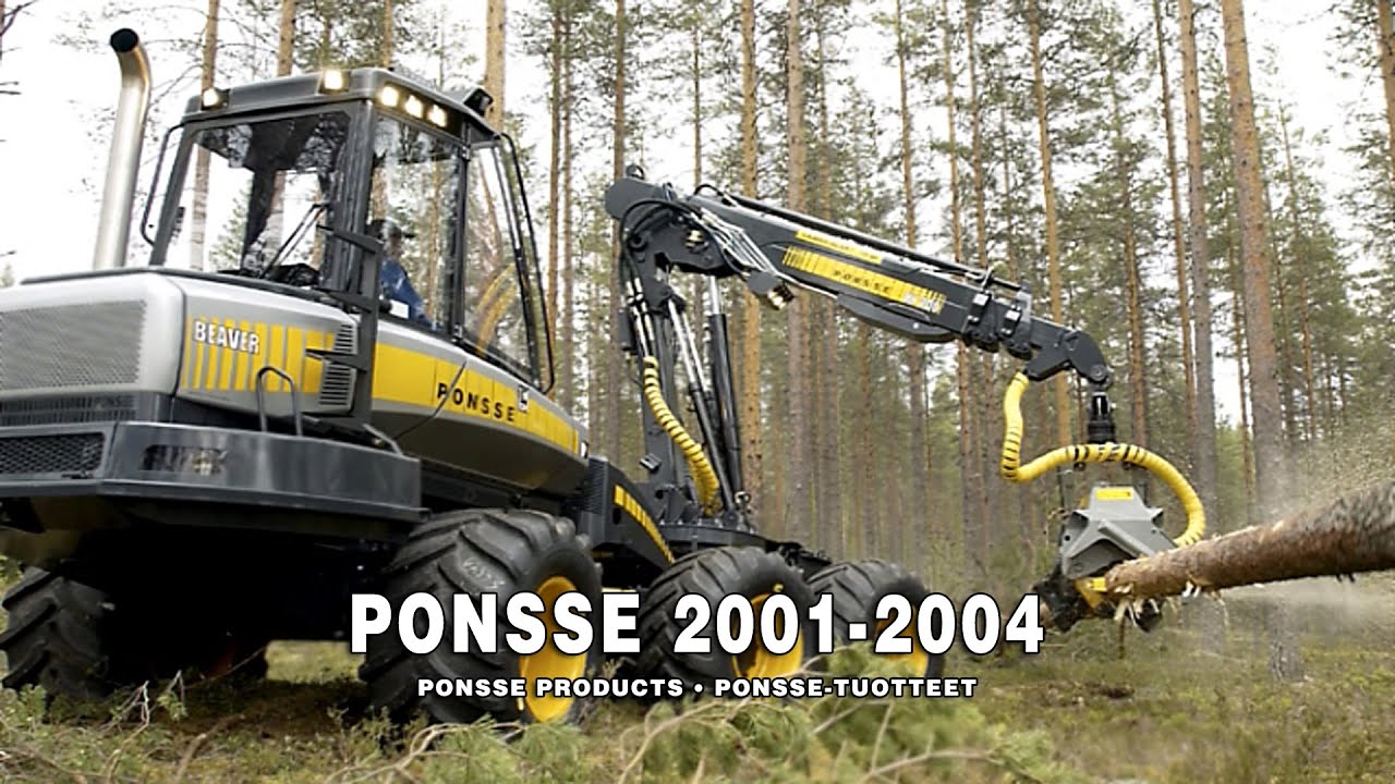 Ponsse 2001-2004 Product Video | Ponsse 2001-2004 tuotevideo (English)