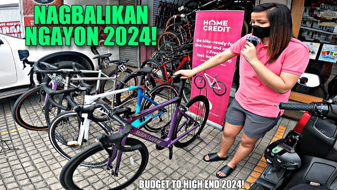 ETO NA! NAGBALIKAN NA MGA ROAD BIKE AT MOUNTAIN BIKE NGAYON BAGONG TAON ISANG TAMBAK NA FREEBIES PA!