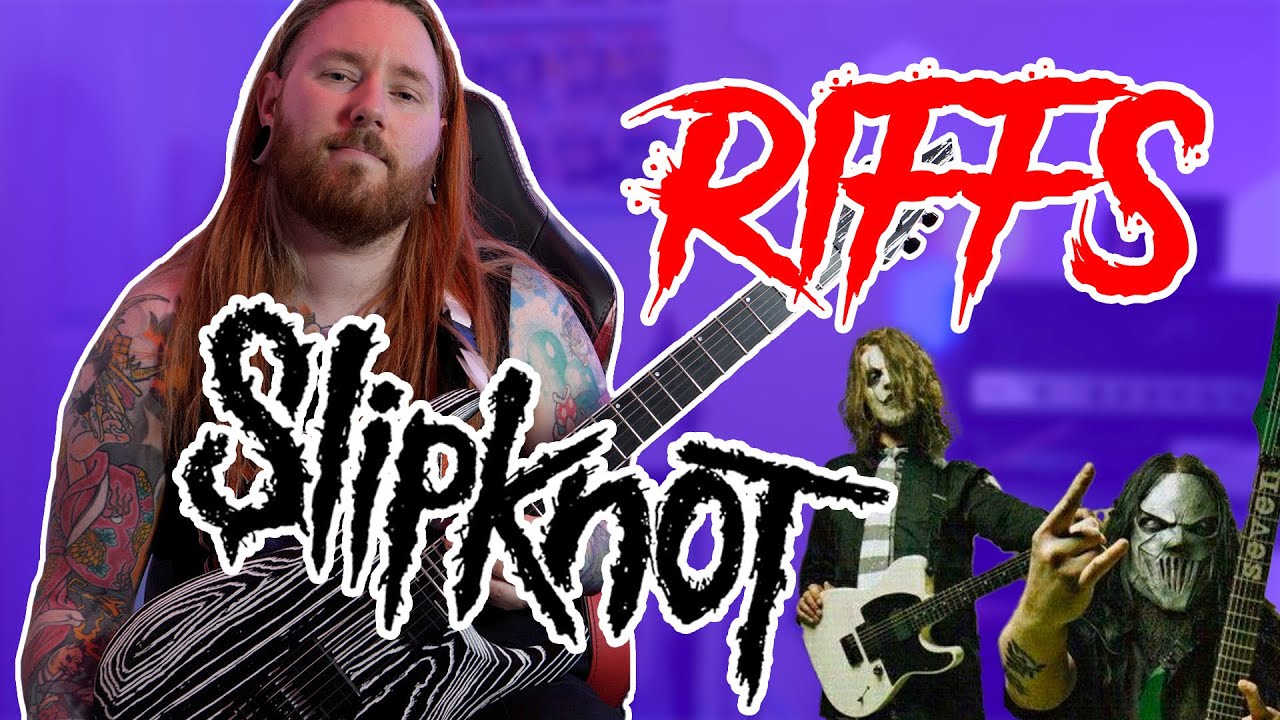 Heavy Slipknot Guitar Riff Medley!