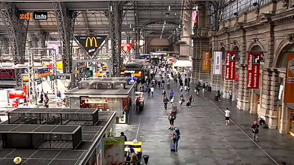 Einsatz für Bundespolizisten am Frankfurter Hauptbahnhof [Doku Polizei 2015]
