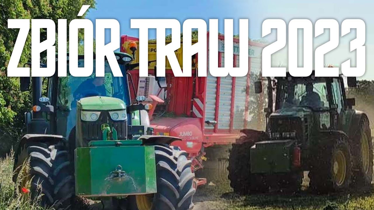 ☘️ Zielone zbiory traw 💚 Zakopany John Deere?! ★ OHZZ CHODECZEK★