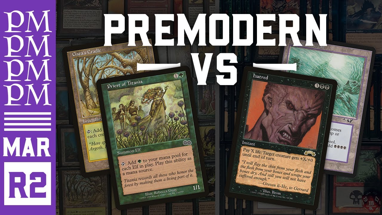 Peaceful Elves vs SUI Hatred - Round 2 - March Premodern MTG Tournament