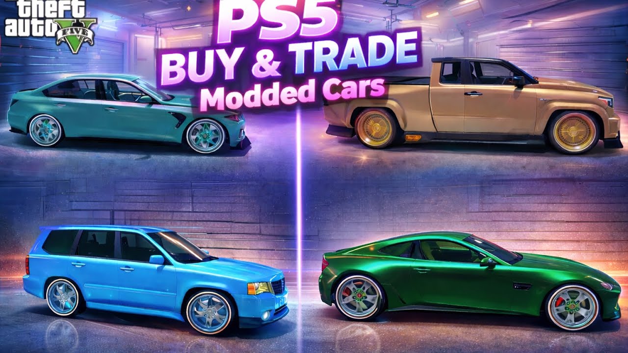 GTA5 ONLINE - TRADING MODDED CARS LS CAR MEET *PS5* JOIN UP + NEW MANSION DLC UPDATE❗