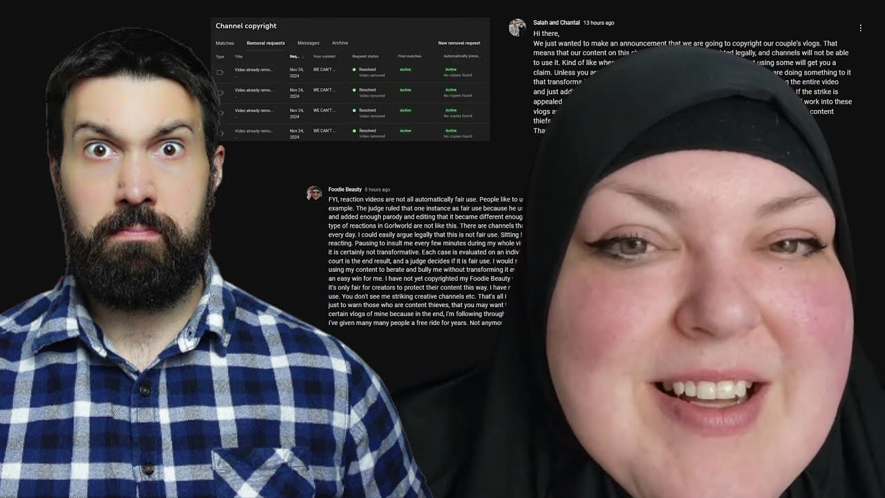 I discuss a big fat copyright mess ft. Foodie Beauty