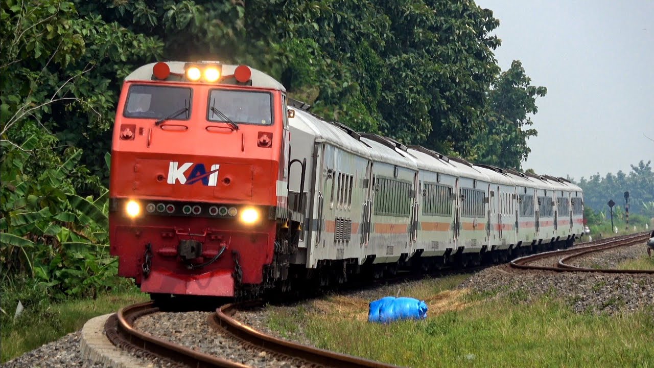 SPOT TIKUNGAN!! | Kompilasi Kereta Api di Area Randublatung