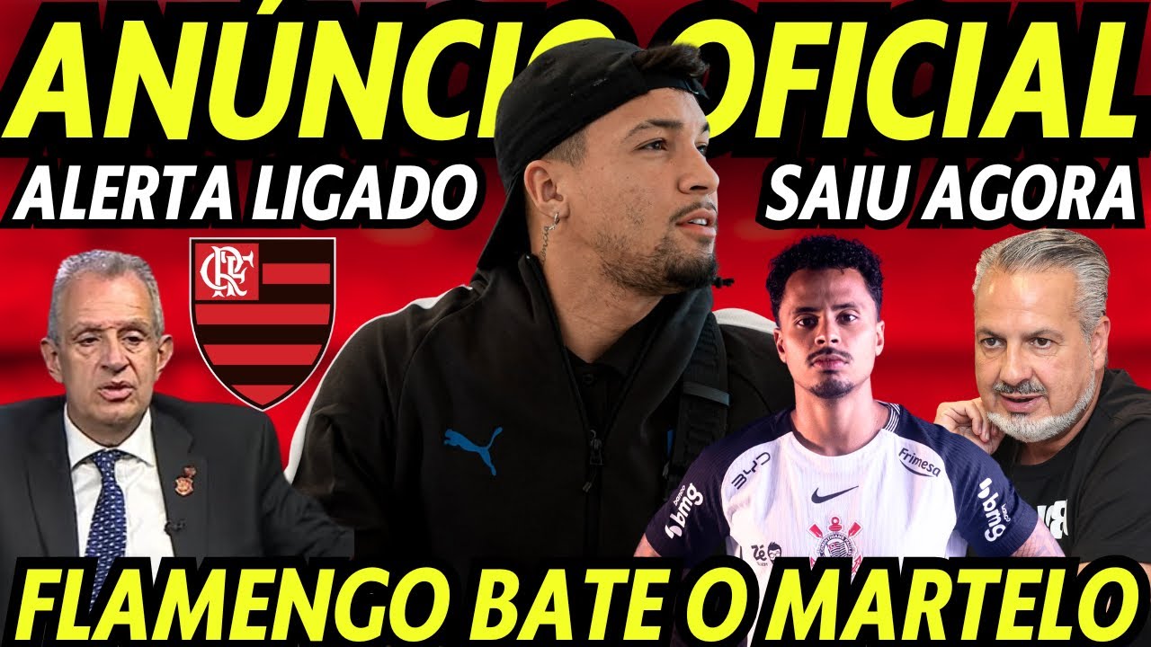 MARCOS LEONARDO! ATUALIZAÇÃO DO NEGÓCIO! ANÚNCIO OFICIAL! FLAMENGO BATE O MARTELO! LIGOU O ALERTA! 