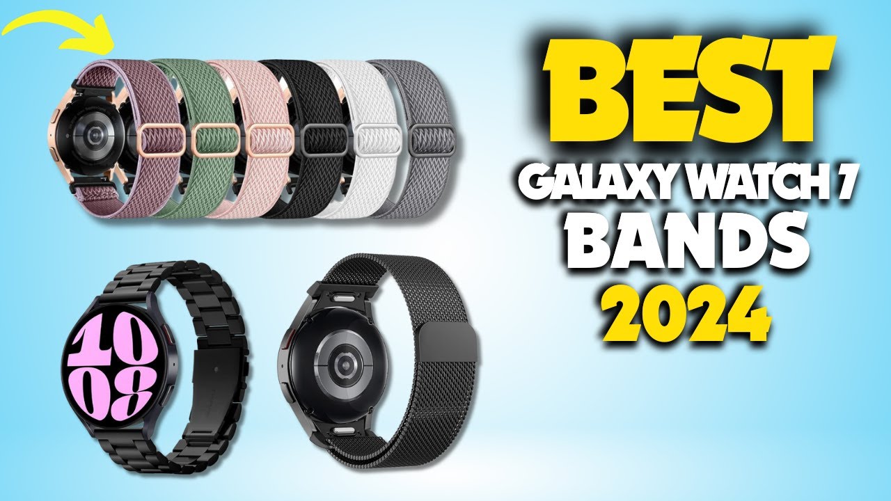 Обновите свой стиль: ремешки для Samsung Galaxy Watch 7 2024 года