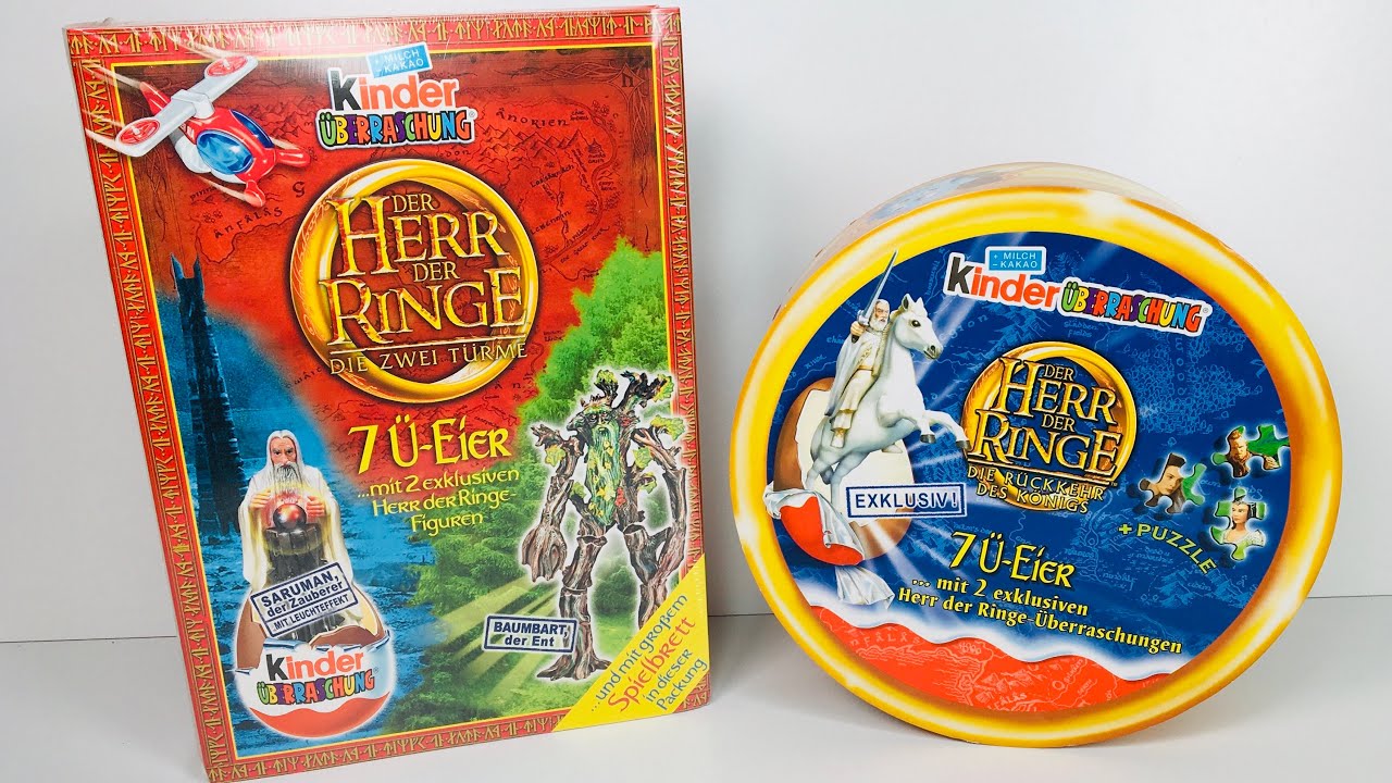 Властелин Колец. Распаковка старых Киндер Сюрпризов. The Lord of the Rings. Old Kinder Surprise