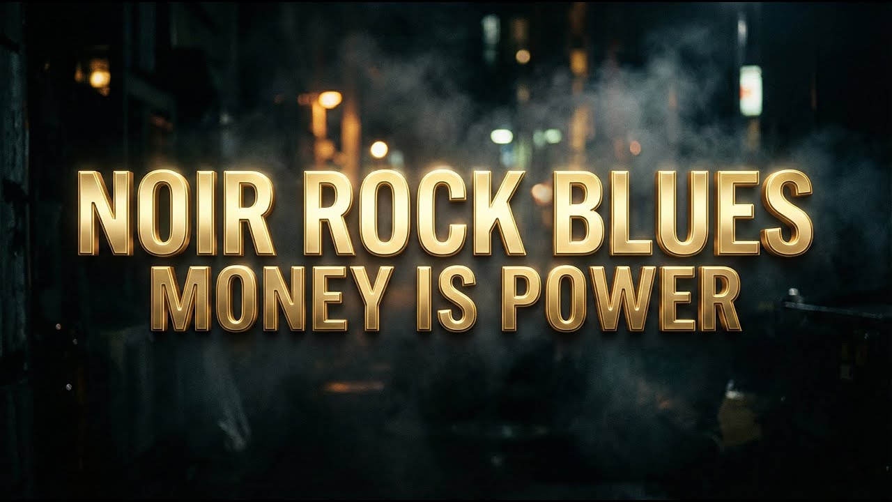 Ben Morris — Money Is Power | Dark Noir Rock Blues for the Bold | Official Lyric Video