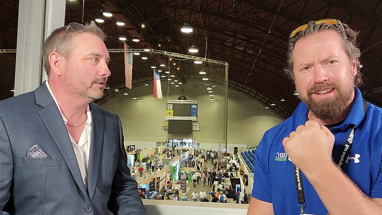 Aaron Baxter enters the Podcast Party Booth PBIOS 2021