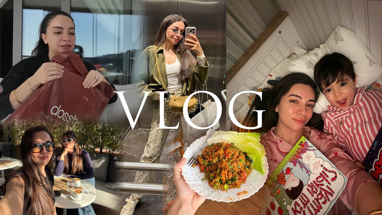 VLOG | Anneannemin Doğum Günü 🎂| Pişmiş Kısır | Oğluma Hikayeler | Roza ile buluştuk #reklam 