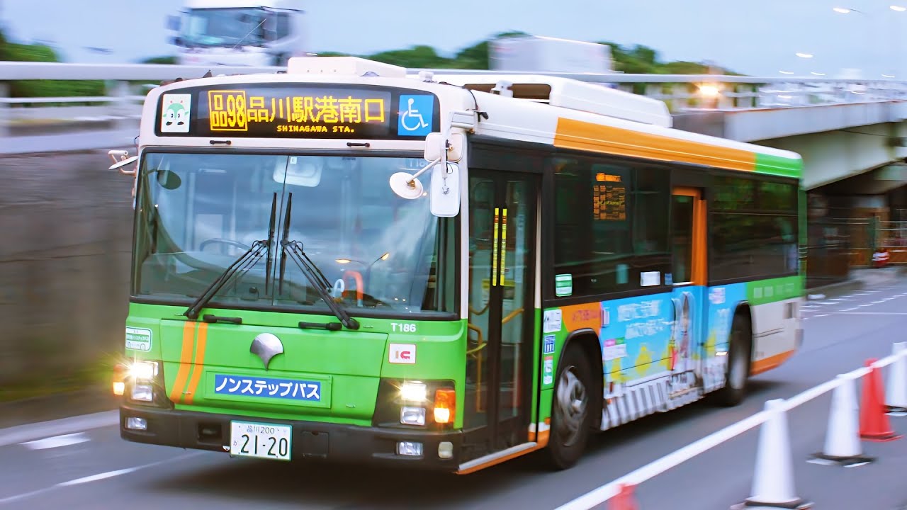 【レッドゾーン全開・大爆走】【都営バス】PKG-LV234L2(A-T186)走行音