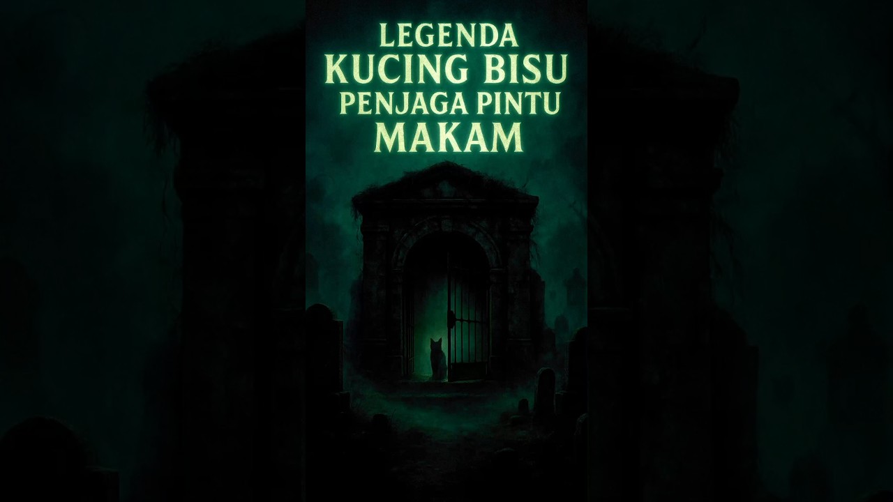 KUCING BISU PENJAGA PINTU MAKAM❓#KucingBisu #MakamBanyuwangi #HororDesa #shorts
