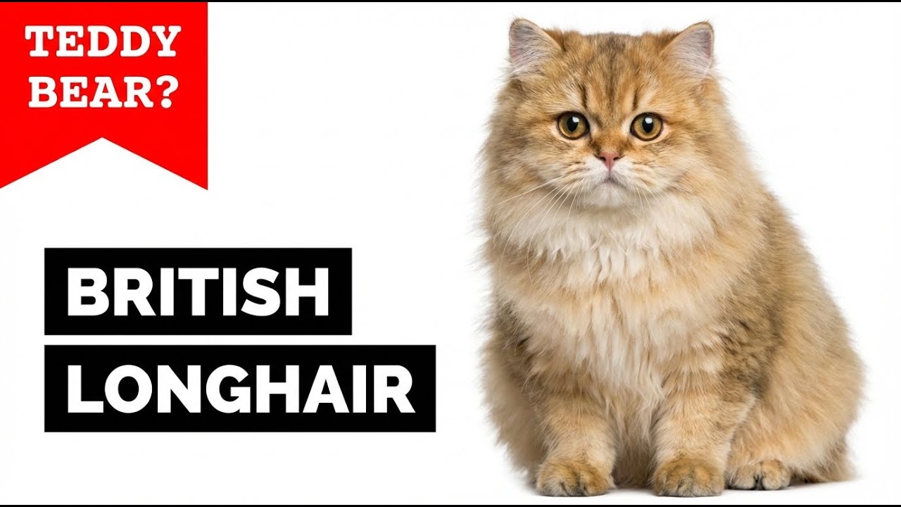 British Longhair Cat: The Fluffiest Teddy Bear Cat Explained