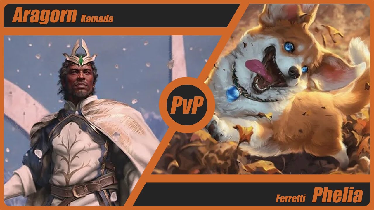 MTG - Duel Commander - Aragorn Vs Phelia