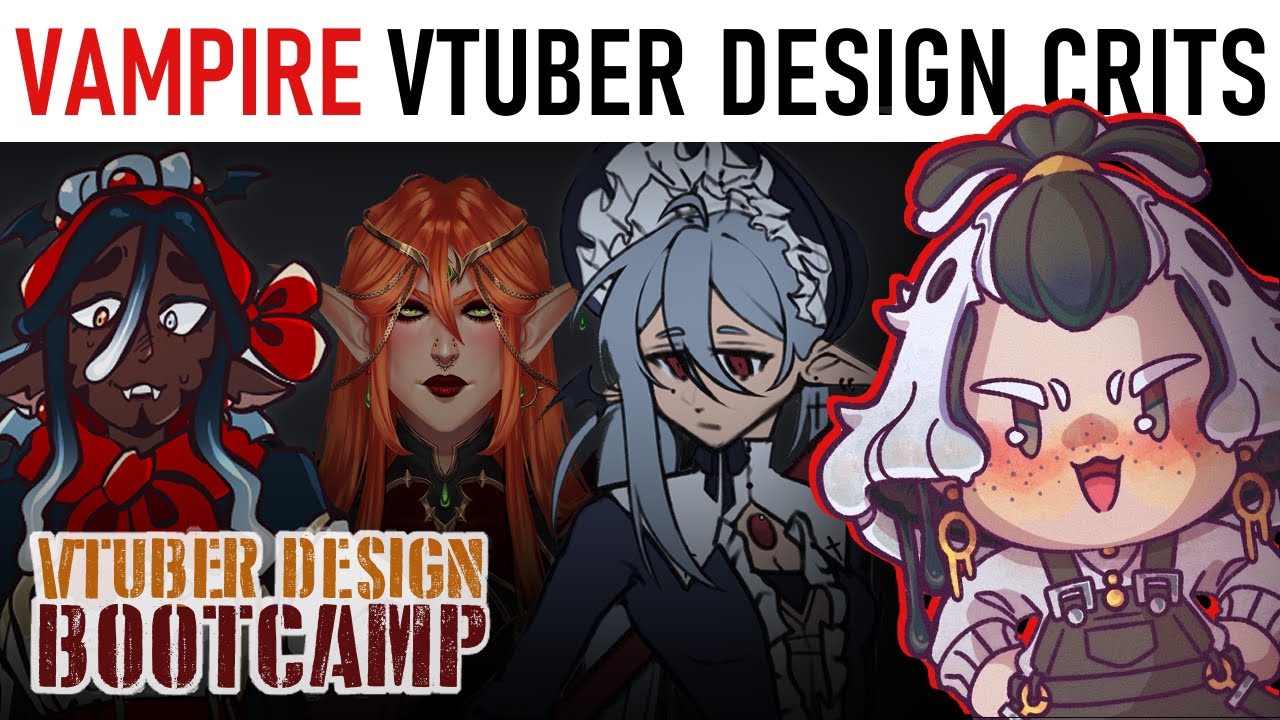 🩸 They Vant to Suck Your Blood: Vampire Vtuber Design Crits 🦇