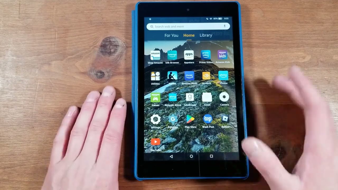 Using A 2017 Amazon Fire HD8 In 2022