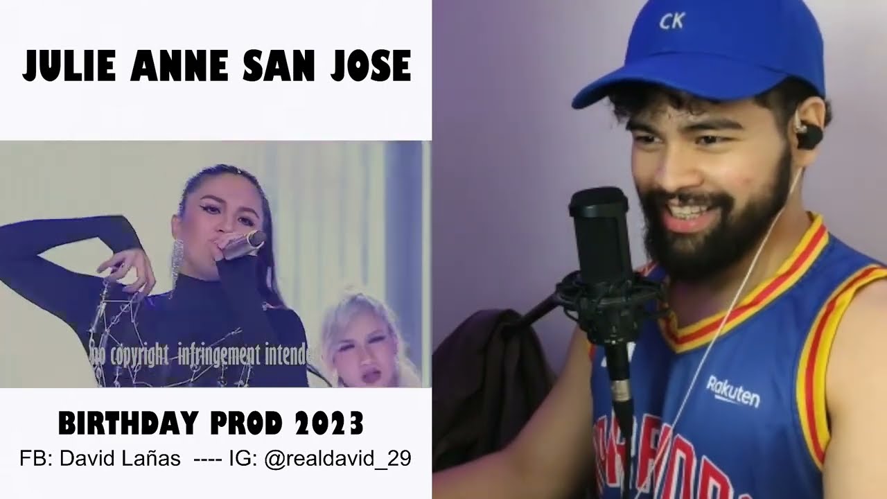 JULIE ANN SAN JOSE's birthday production w/QUEENDOM & KINGDOM live on AOS - SINGER HONEST REACTION