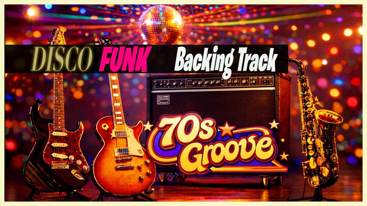 DISCO FUNK Backing Track