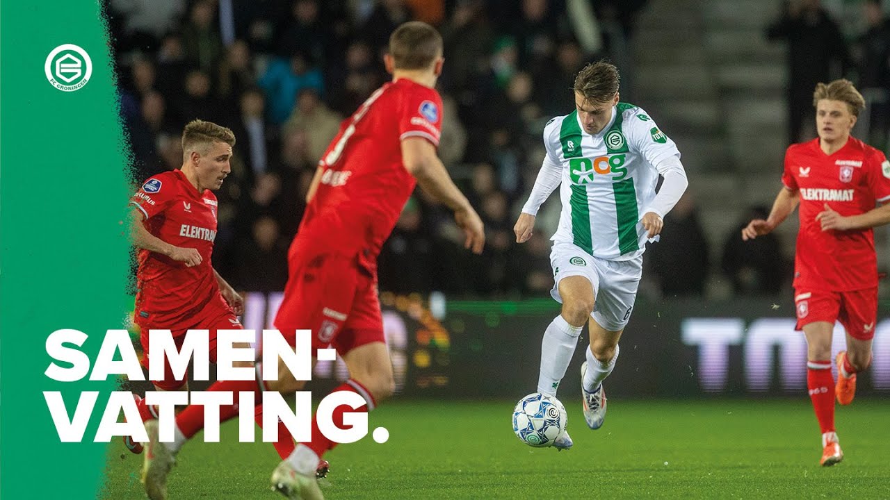 FC Groningen en FC Twente in evenwicht in Euroborg | FC Groningen - FC Twente samenvatting