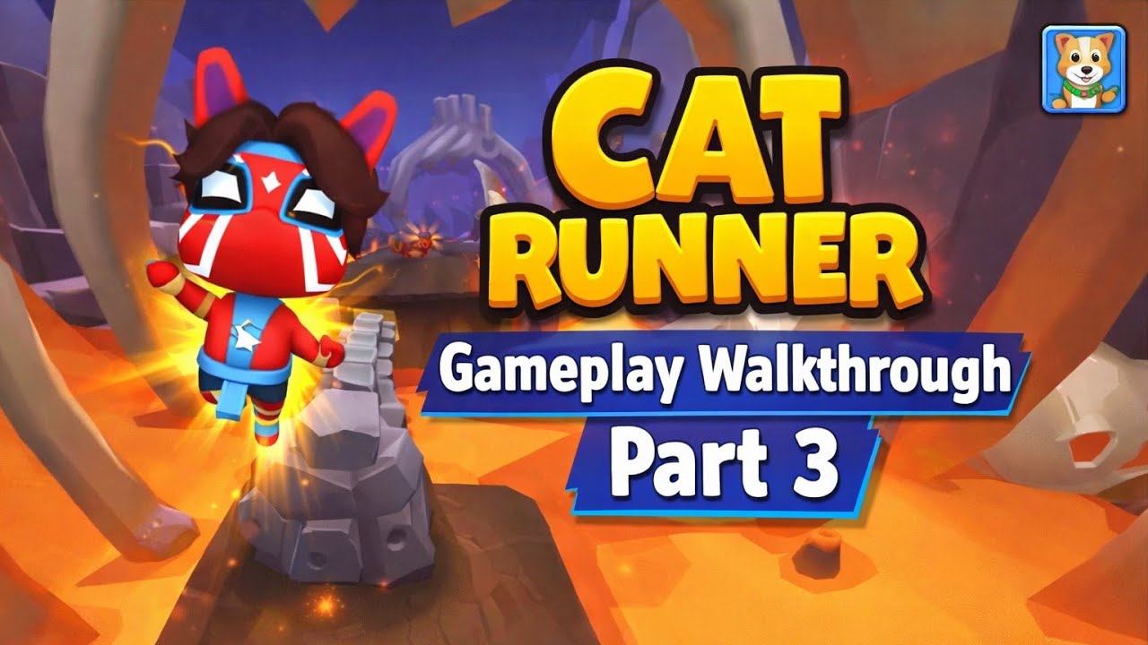 Cat runner gameplay walkthrough part 3 -