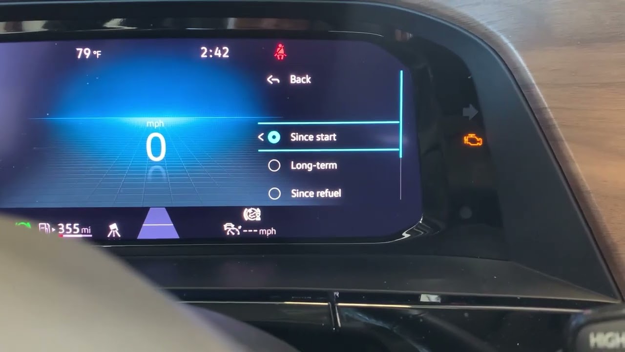 2024 VW Atlas - Maintenance Reset 