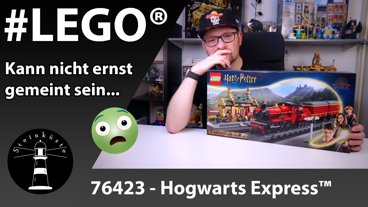 Was soll das denn sein? Der SCHLIMMSTE Zug von LEGO® - 76423 Hogwarts Express™ & Hogsmeade™ Station