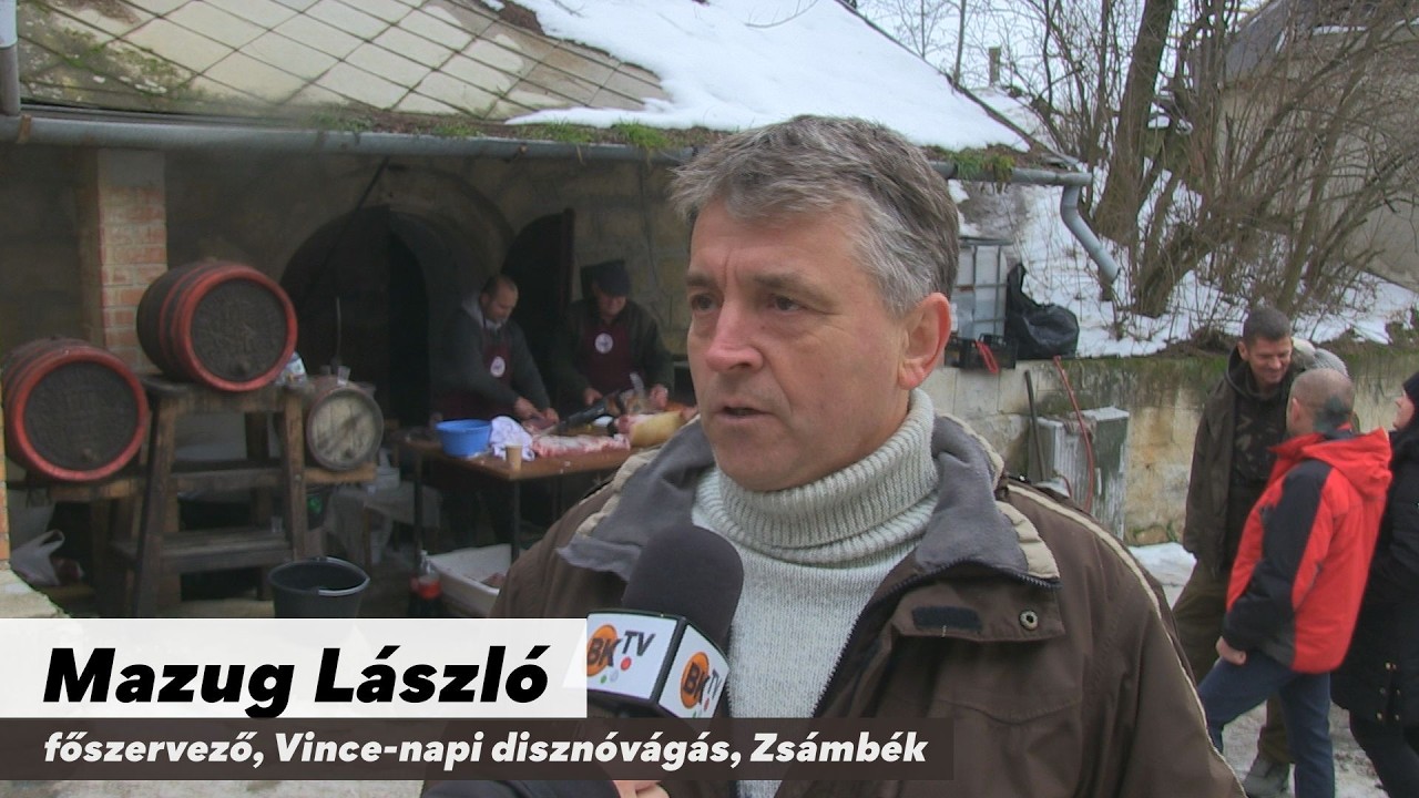Vince-napi disznóvágás a Szuszogón