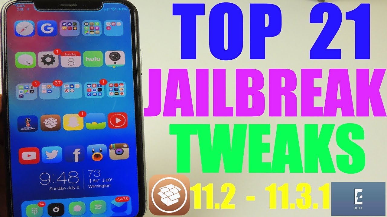 Top 21 11.3.1 Jailbreak Tweaks