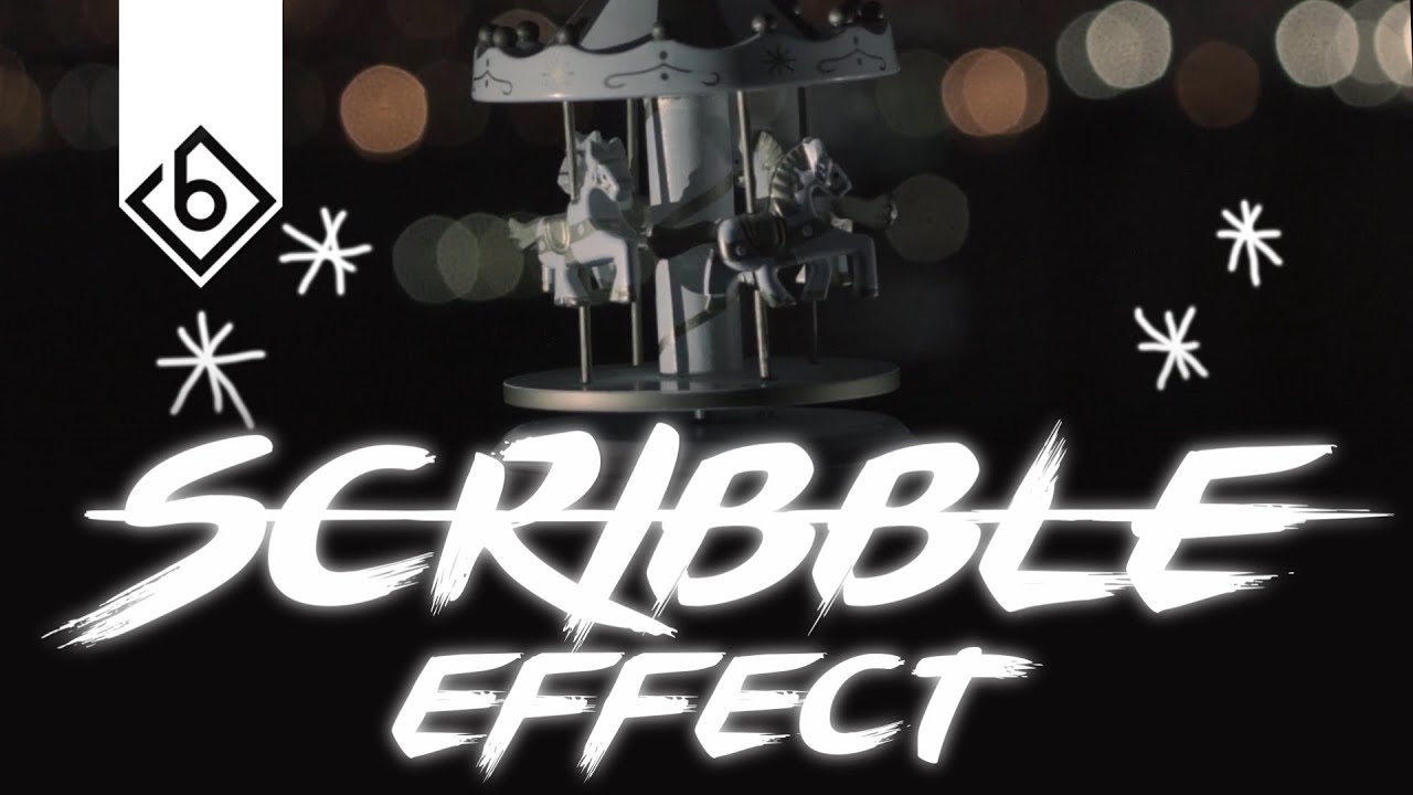 The Easiest Way To Create A Scribble Effect - Adobe After Effects Tutorial
