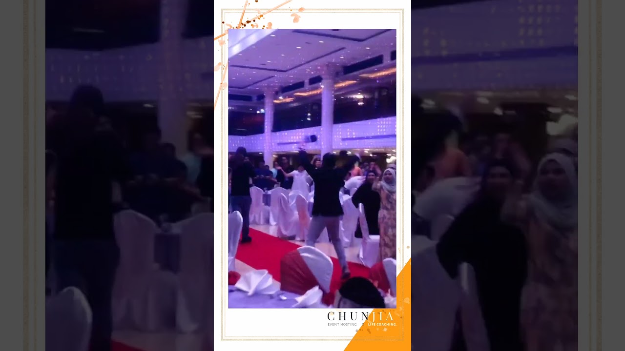 Not sure about demure, but a partying Emcee must be very mindful, sometimes cutesy too! #EmceeCJHere