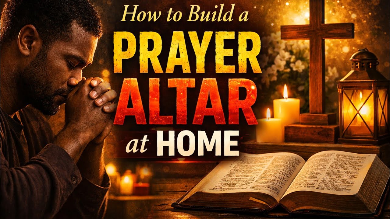 How to Build a Prayer Altar at Home |7 Powerful Steps 
