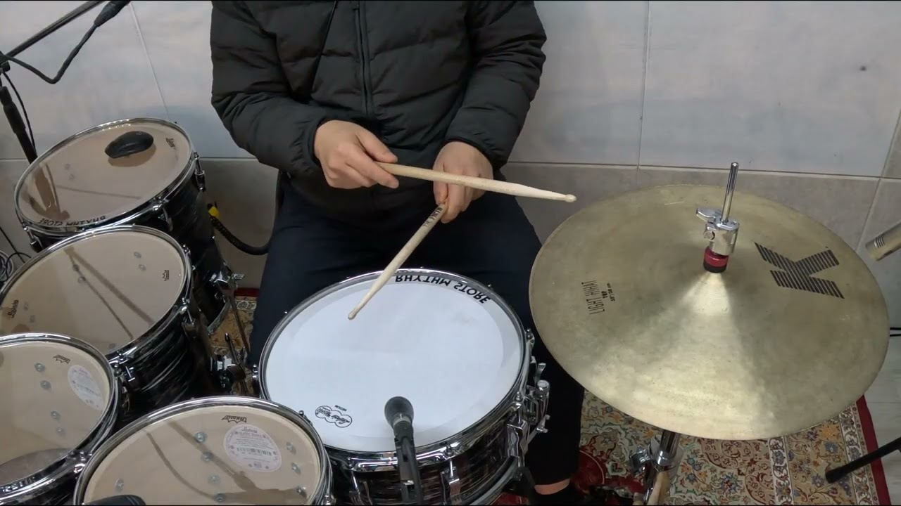 평행선 연주에 도움을 줄 꿀팁!! (8비트 하이햇연주에 16비트 섞을때)
