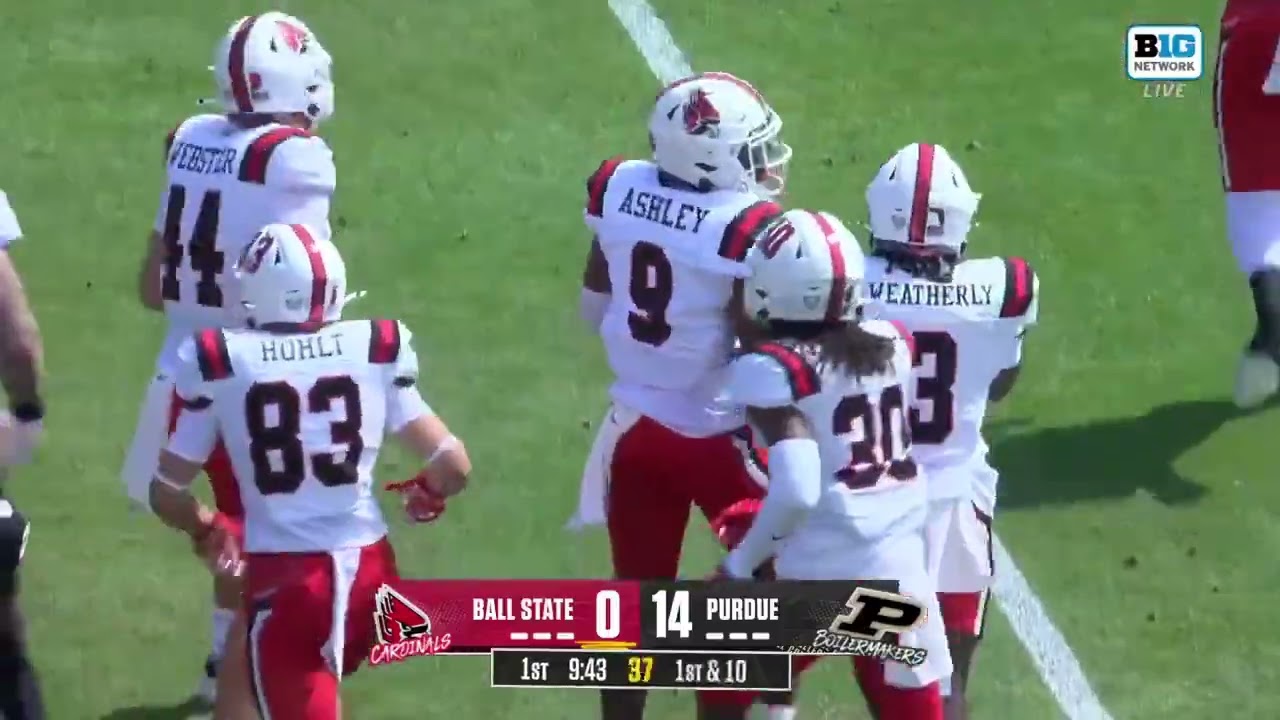 2025 Ball State vs Purdue｜8-30-2025 | College Football FULL GAME replay