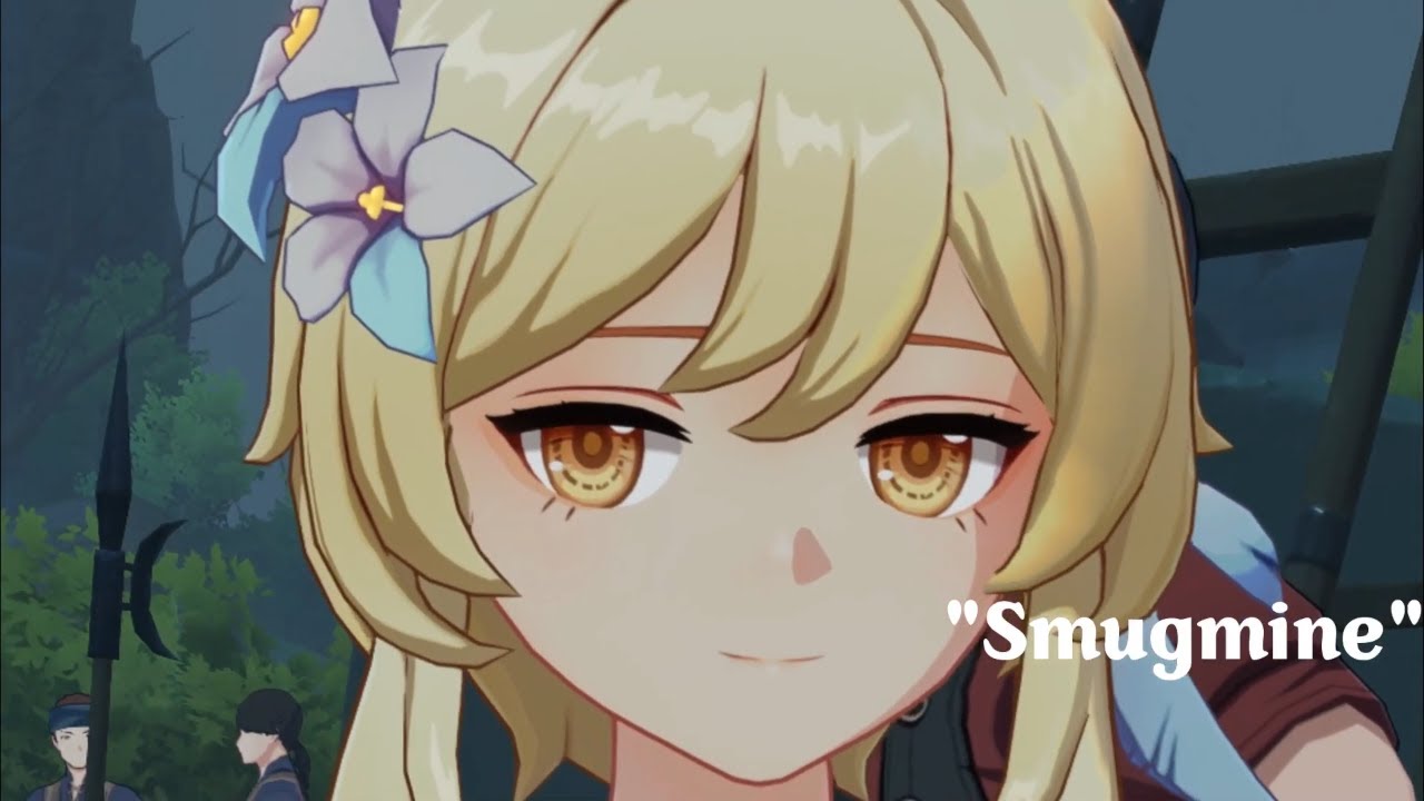 Lumine's Facial Expressions are Cute (Smug Lumine) | Genshin Impact