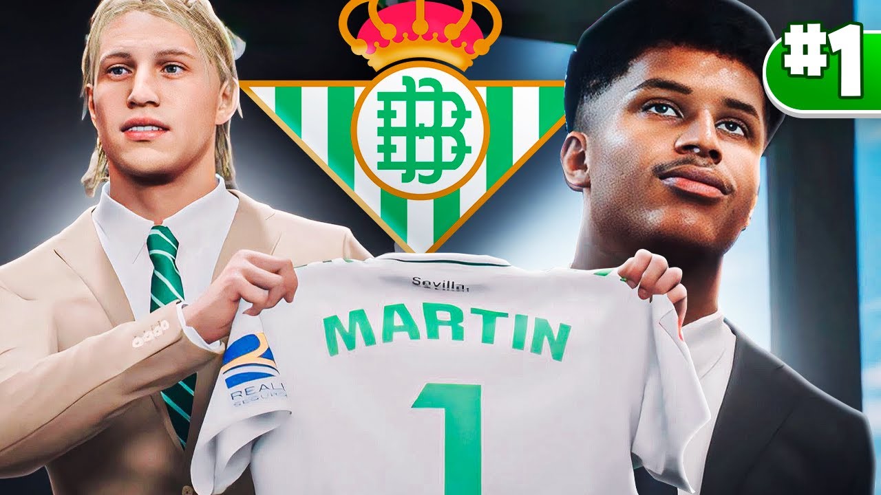MODO CARRERA ULTRAREALISTA BETIS💚 #EP1 | OBJETIVO: GANAR LA CHAMPIONS🏆| Iki Martin