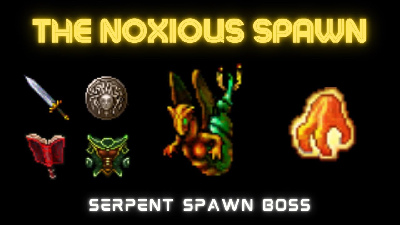 THE NOXIOUS SPAWN - Serpent Spawn Boss - Killing in the name of Task - TIBIA