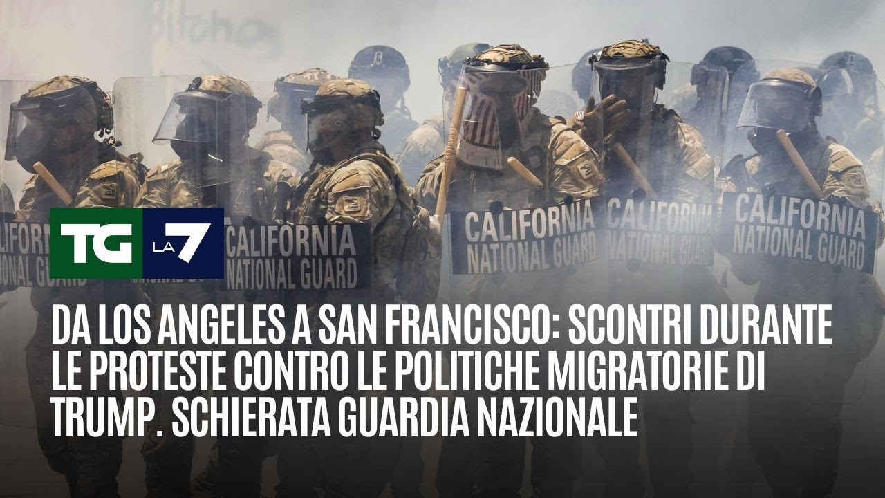 Da Los Angeles a San Francisco: scontri durante le proteste contro le politiche migratorie di Trump