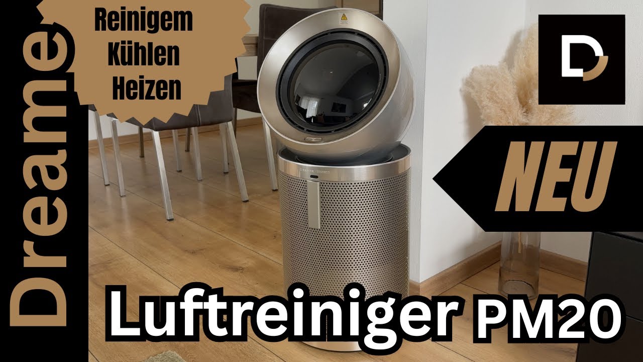 Dreame PM20 Luftreiniger &ndash; K&uuml;hlt, w&auml;rmt & reinigt die Luft!