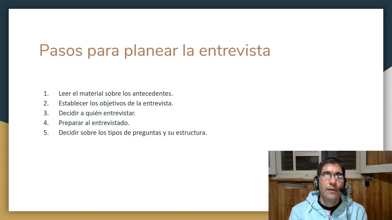 Entrevistas y el TP