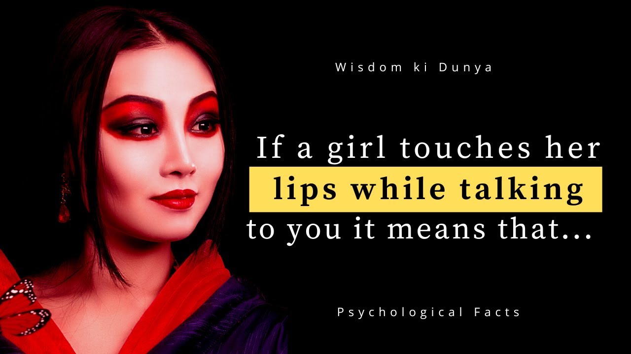 40 Amusing Psychological facts about girls | psychology of human behavior
