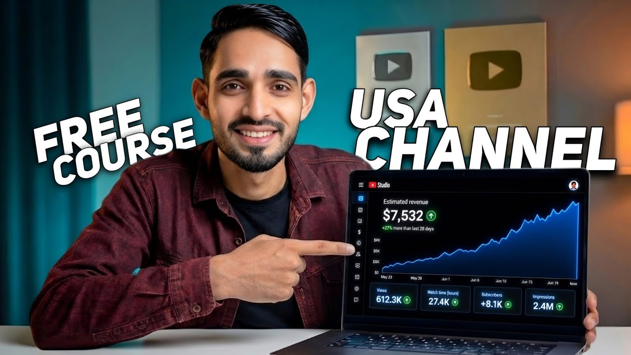 How to Create a USA Based Youtube Channel (Full Course)