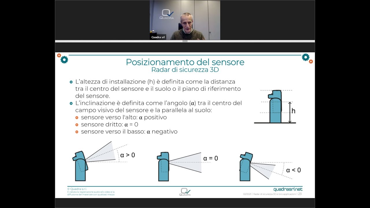 Webinar “I radar di sicurezza 3D e le loro applicazioni”