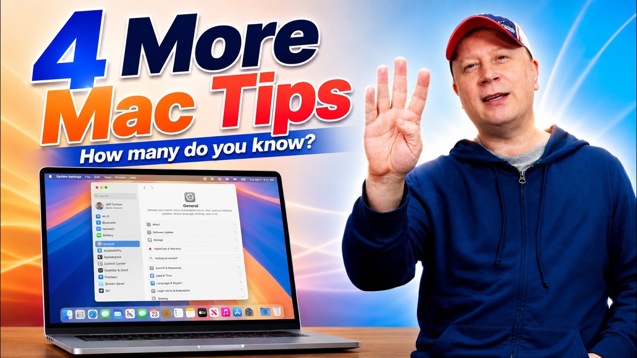 Еще 4 совета и трюка для macOS, которые я использую в 2026 году. Вы о них знали?