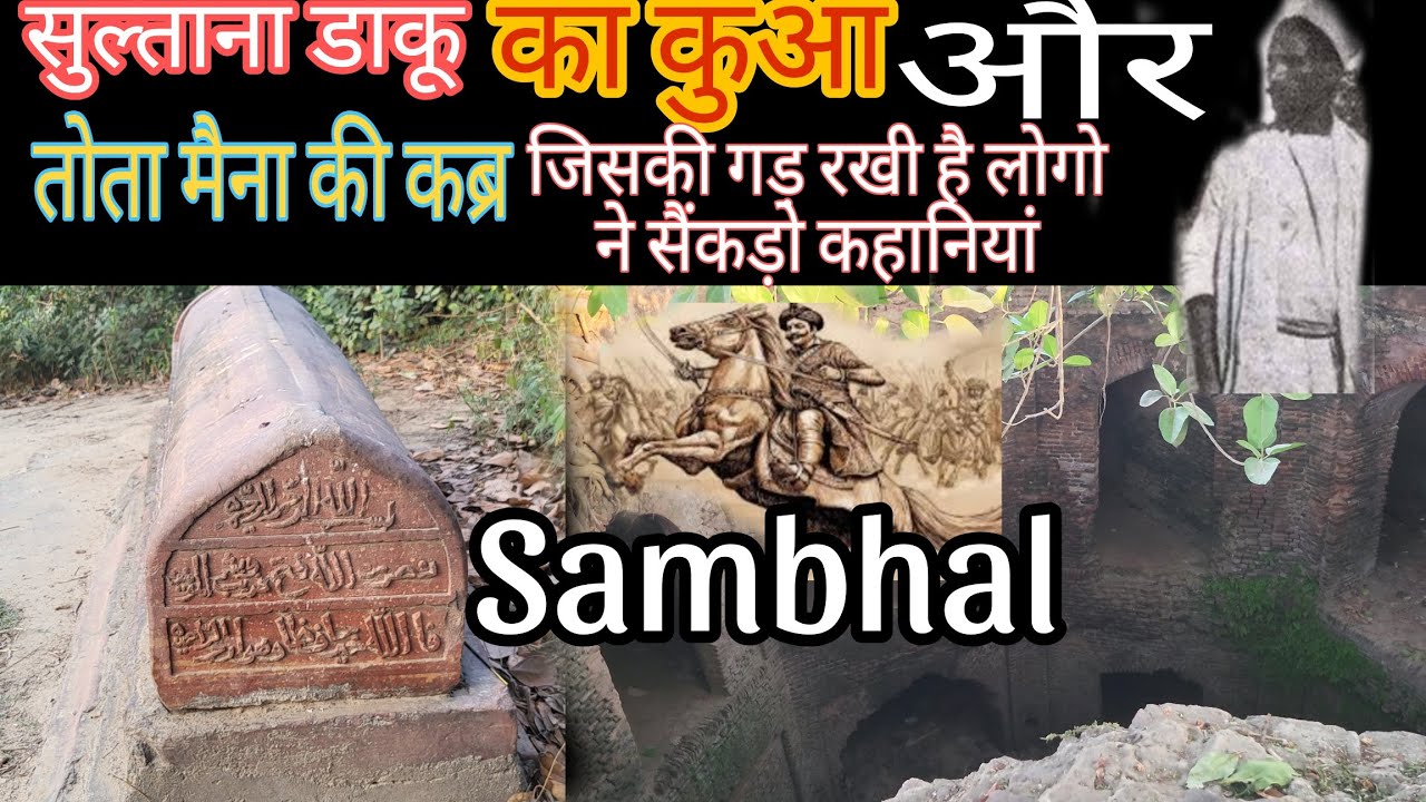 चोर कुआं और तोता मैना की कब्र के साथ जुड़ा है संभल 1000 साल से भी ज़्यादा का इतिहास।