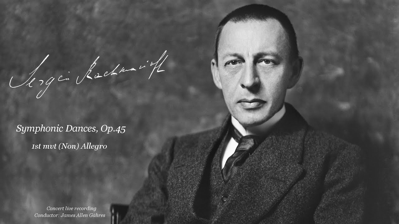 Rachmaninoff - Symphonic Dances, Op.45, I. Non allegro - James Allen Gähres, cond., Ulm Philharmonic