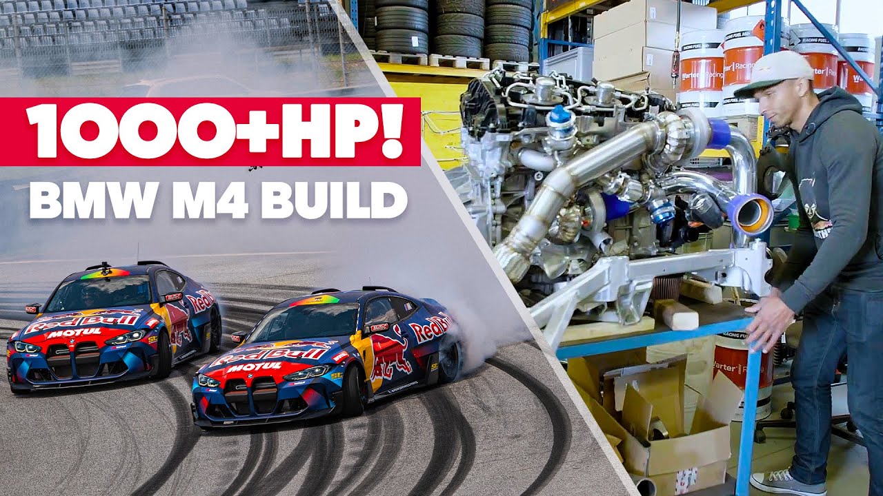 The Red Bull Driftbrothers 1040HP/1280Nm BMW M4 Drift Car Build